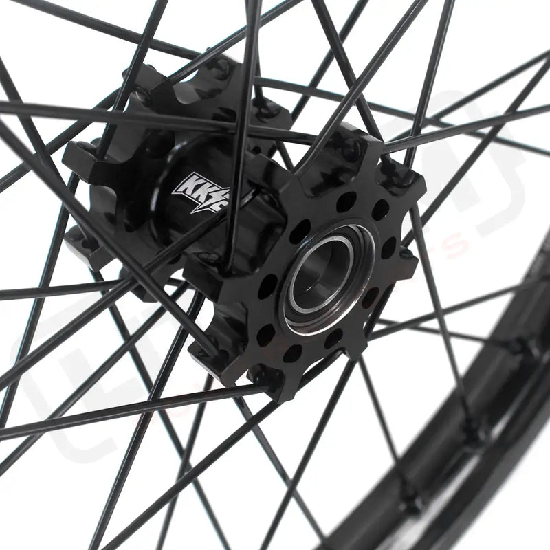 KKE Surron Light Bee X E-Ride Pro SS 1.6*21’’ & 1.85*18’’ E-bike Wheels - Black Hub, Black Rim, Black Nipple, Black