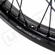 KKE Surron Light Bee X E-Ride Pro SS 1.6*21’’ & 1.85*18’’ E-bike Wheels - Black Hub, Black Rim, Black Nipple, Black