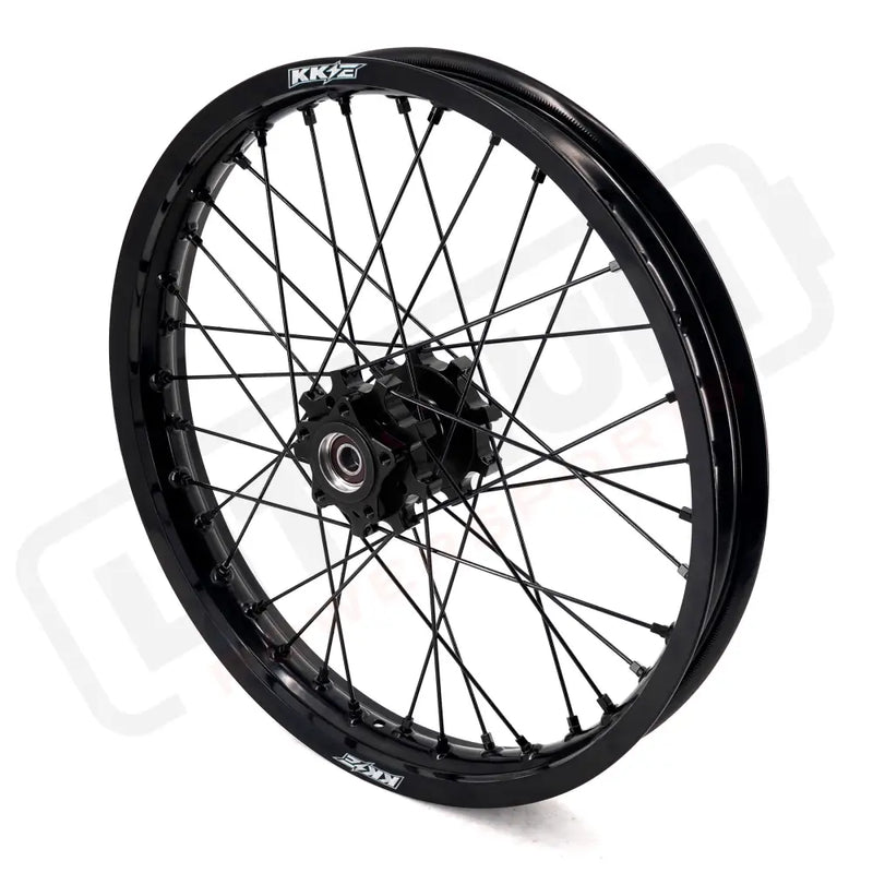 KKE Surron Light Bee X E-Ride Pro SS 1.6*21’’ & 1.85*18’’ E-bike Wheels - Black Hub, Black Rim, Black Nipple, Black
