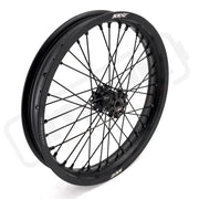 KKE Surron Light Bee X E-Ride Pro SS 2.15*17’’ & 2.5*17’’ E-bike Wheels - Black Hub, Black Rim, Black Nipple, Black