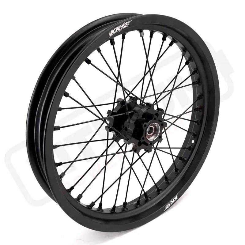 KKE Surron Light Bee X E-Ride Pro SS 2.15*17’’ & 2.5*17’’ E-bike Wheels - Black Hub, Black Rim, Black Nipple, Black