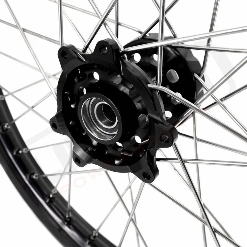 KKE Surron Ultra Bee 2023-2025 1.6*21’’ Silver Nipples & Silver Spokes - Motorcycle Rims & Wheels