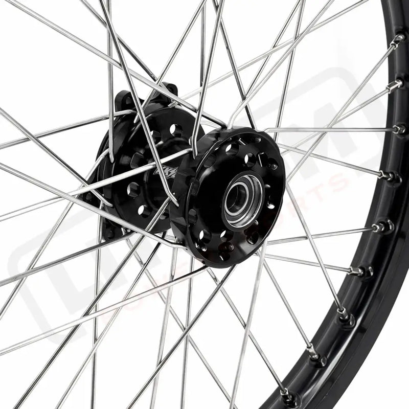 KKE Surron Ultra Bee 2023-2025 1.6*21’’ Silver Nipples & Silver Spokes - Motorcycle Rims & Wheels