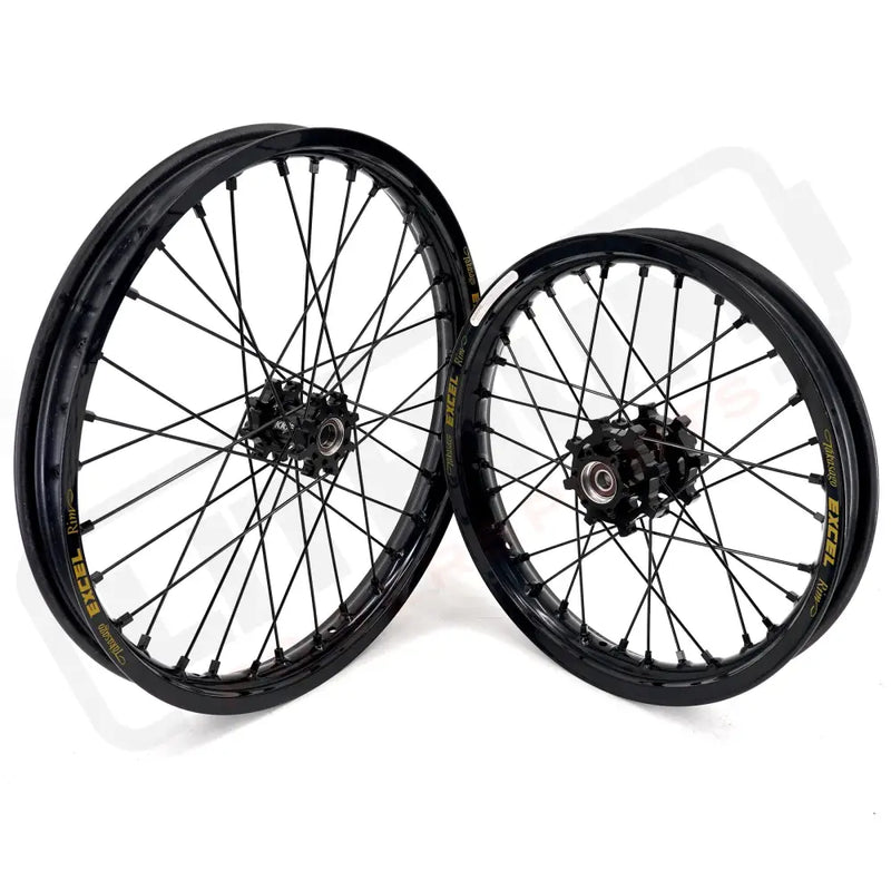 KKE Talaria Sting MX3 / R MX4 19’’ 16’’ Spoke Alloy Wheels Electric E-bike Black Takasago EXCEL Rims - Motorcycle Rims