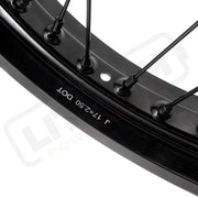 KKE Talaria Sting MX3 / R MX4 / x3 (xXx) 2.15*17 & 2.5*17 E-bike Wheels Rims Blacked Out