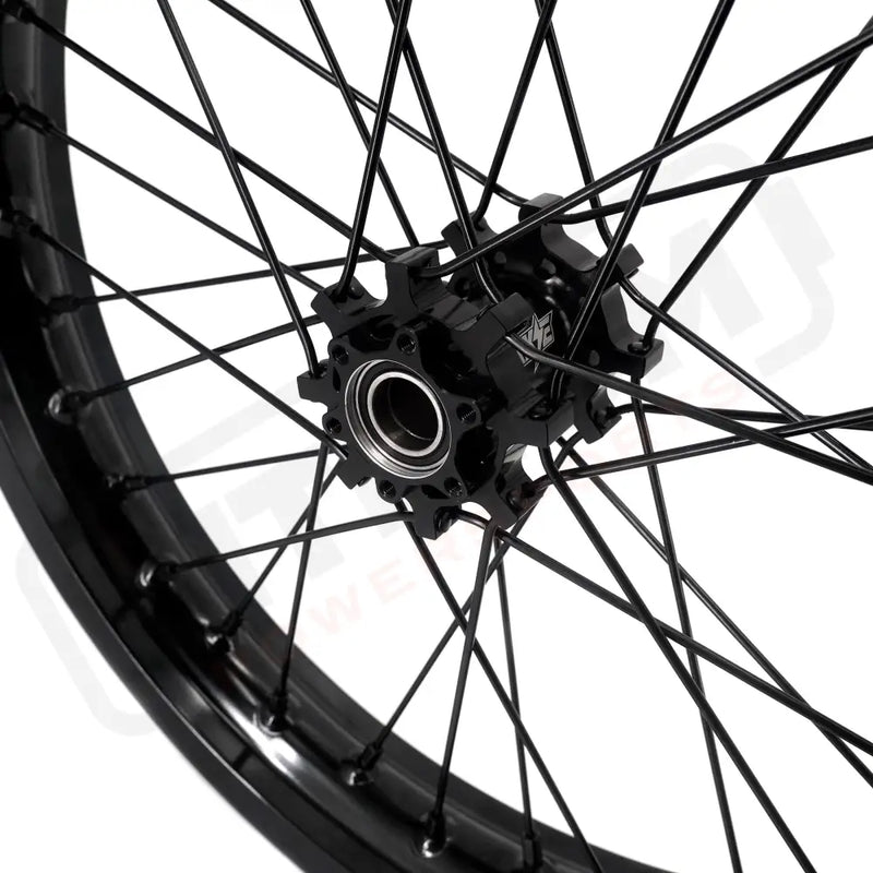 KKE Talaria Sting MX3 / R MX4 / x3 (xXx) 2.15*17 & 2.5*17 E-bike Wheels Rims Blacked Out