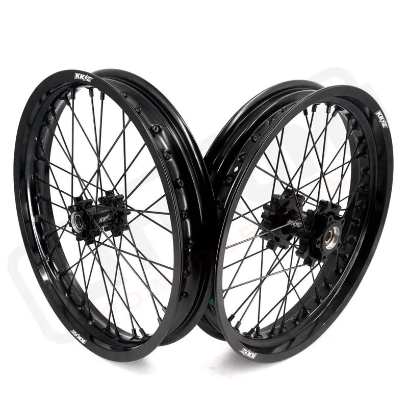KKE Talaria Sting MX3 / R MX4 / x3 (xXx) 2.15*17 & 2.5*17 E-bike Wheels Rims Blacked Out
