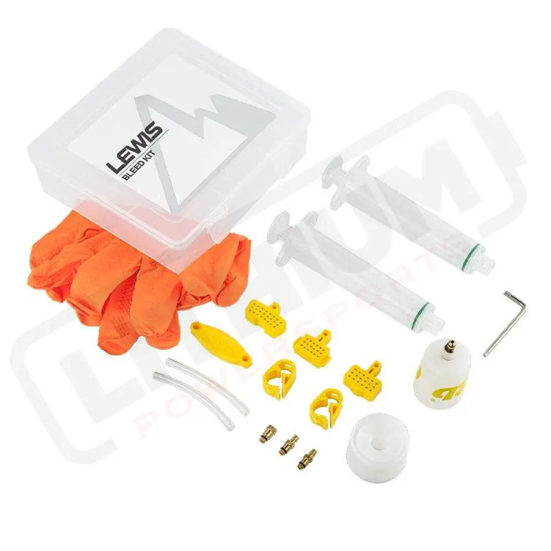 Lewis Bleed Kit Mineral Oil Brake Systems - Lithium Powersports
