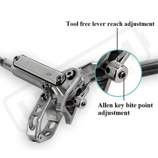 Lewis Brakes LH4 Brake Set Front & Rear - Lithium Powersports