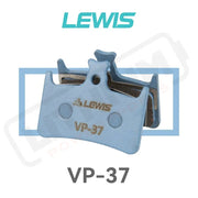 Lewis Carbon Ceramic Brake Pad VP Series Long Down Hill Silent | VP30 VP37 VP40 | For LV2 BB2 SL SLR LV4 LH4 LHP-S4 LHT