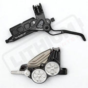 Lewis EB 4 Pistons Hydraulic Disc Brake | Big Master Pump Axial Cylinder For EBike DH