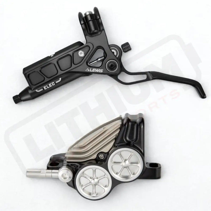 Lewis EB 4 Pistons Hydraulic Disc Brake | Big Master Pump Axial Cylinder For EBike DH