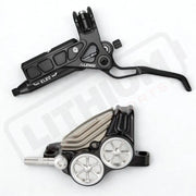 Lewis EB 4 Pistons Hydraulic Disc Brake | Big Master Pump Axial Cylinder For EBike DH