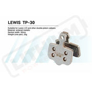 Lewis TP series Sintered Metallic Brake pads For LV2/LV4/LH4/LHT - Lithium Powersports