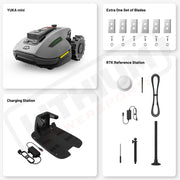 Mammotion LUBA 2 AWD Full Coverage Bundle Lawn Mower