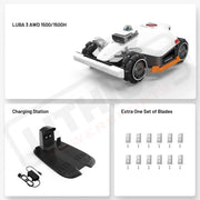 Mammotion LUBA 3 AWD Perimeter Wire Free Robot Lawn Mower eRides