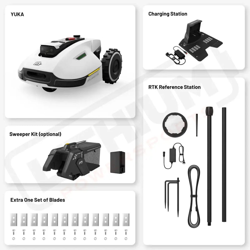 Mammotion YUKA YUKA 1000 | 0.25 acre Lawn Mower