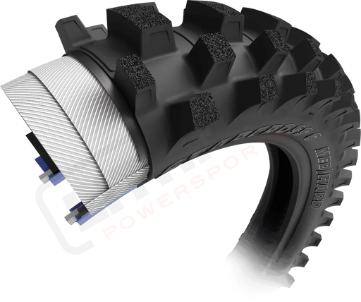 MICHELIN TIRE STARCROSS 6 MEDIUM HARD REAR 110/100-18 64M TT - Lithium Powersports