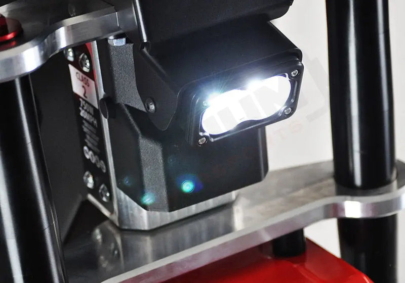 MINI RCR T3 - Red with Black Carbon Fenders - Lithium Powersports