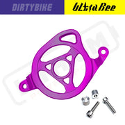 Motor Sprocket Cover CNC Aluminum | Surron Ultra Bee - Purple - Motor Sprocket Cover