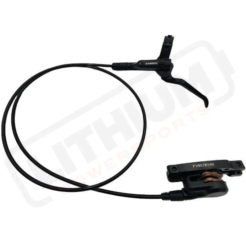 MotoTec 1600w Pro Dirt Bike - Rear Hydraulic Brake Assembly 43in