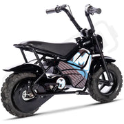 MotoTec 24v 250w Electric Powered Mini Bike Black - Lithium Powersports