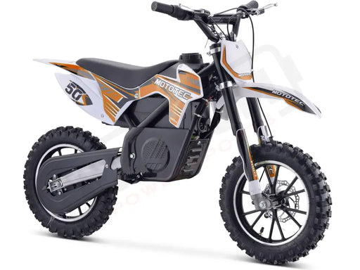 Mototec 24v 500w Gazella Electric Dirt Bike Orange - Lithium Powersports