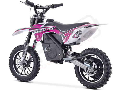 Mototec 24v 500w Gazella Electric Dirt Bike Purple - Lithium Powersports