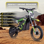 MotoTec 36v 1000w Electric Dirt Bike