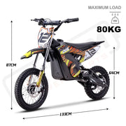 MotoTec 36v 1000w Electric Dirt Bike