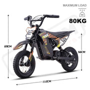 MotoTec 36v 300w Electric Dirt Bike