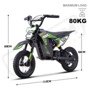 MotoTec 36v 300w Electric Dirt Bike