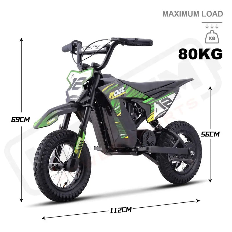 MotoTec 36v 300w Electric Dirt Bike