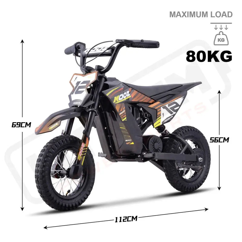 MotoTec 36v 300w Electric Dirt Bike