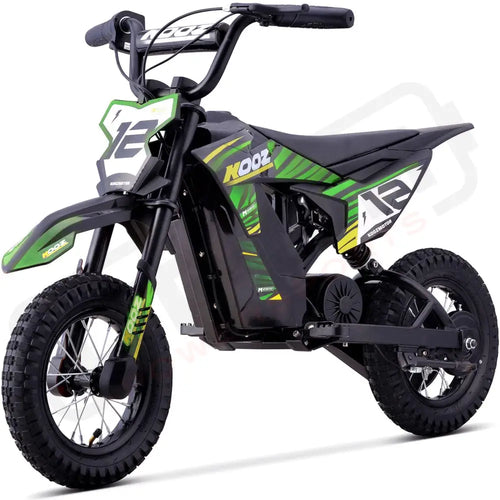 MotoTec 36v 300w Electric Dirt Bike Green