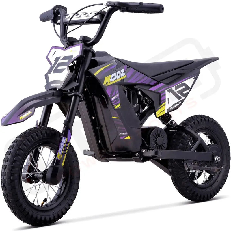 MotoTec 36v 300w Electric Dirt Bike Purple
