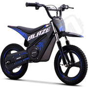 MotoTec 36v 350w Blaze Electric Dirt Bike Blue eRides