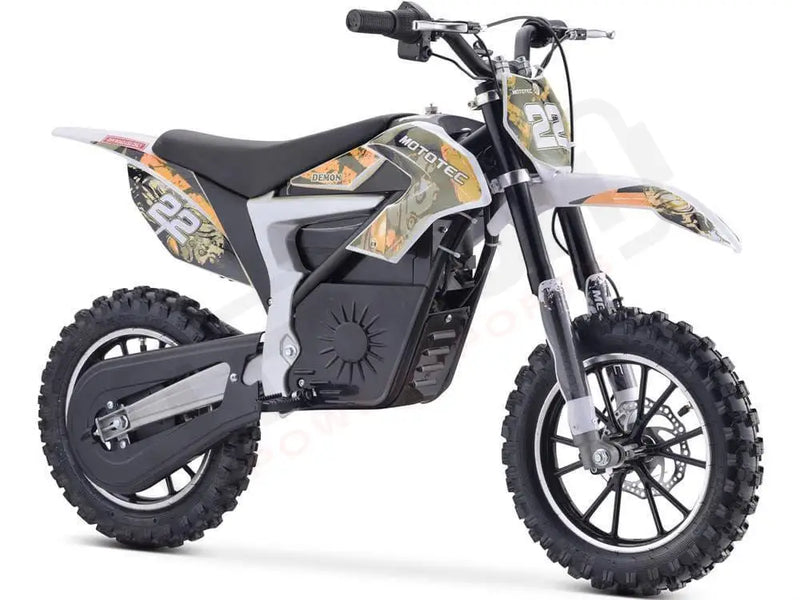 MotoTec 36v 500w Demon Electric Dirt Bike Lithium - Lithium Powersports
