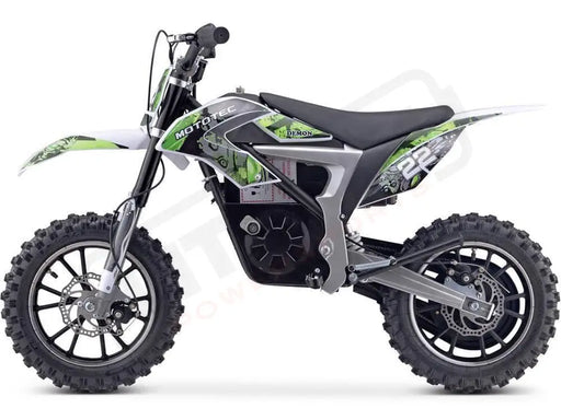 MotoTec 36v 500w Demon Electric Dirt Bike Lithium - Lithium Powersports