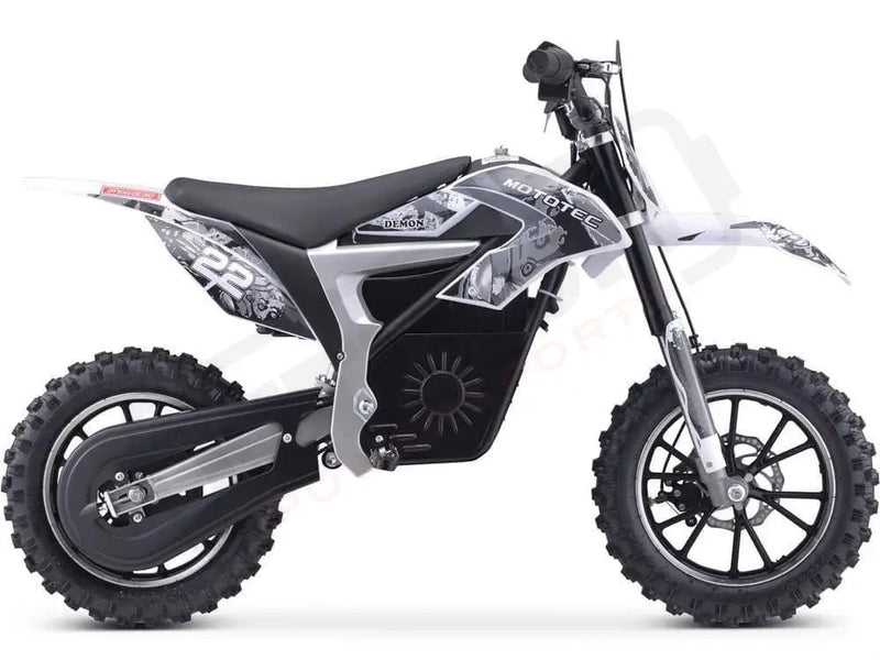 MotoTec 36v 500w Demon Electric Dirt Bike Lithium - Lithium Powersports