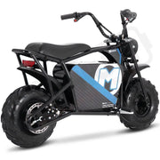 MotoTec 48v 1000w Electric Powered Mini Bike Black - Lithium Powersports