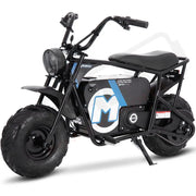 MotoTec 48v 1000w Electric Powered Mini Bike Black - Lithium Powersports