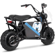 MotoTec 48v 1000w Electric Powered Mini Bike Black - Lithium Powersports