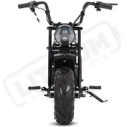 MotoTec 48v 1000w Electric Powered Mini Bike Black - Lithium Powersports