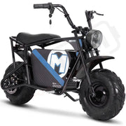 MotoTec 48v 1000w Electric Powered Mini Bike Black - Lithium Powersports