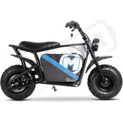 MotoTec 48v 1000w Electric Powered Mini Bike Black - Lithium Powersports