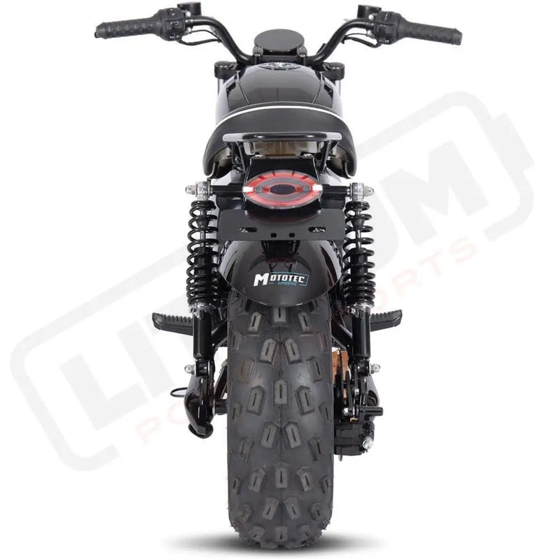 MotoTec 60v 1500w Electric Powered Mini Bike Lithium Black - Lithium Powersports