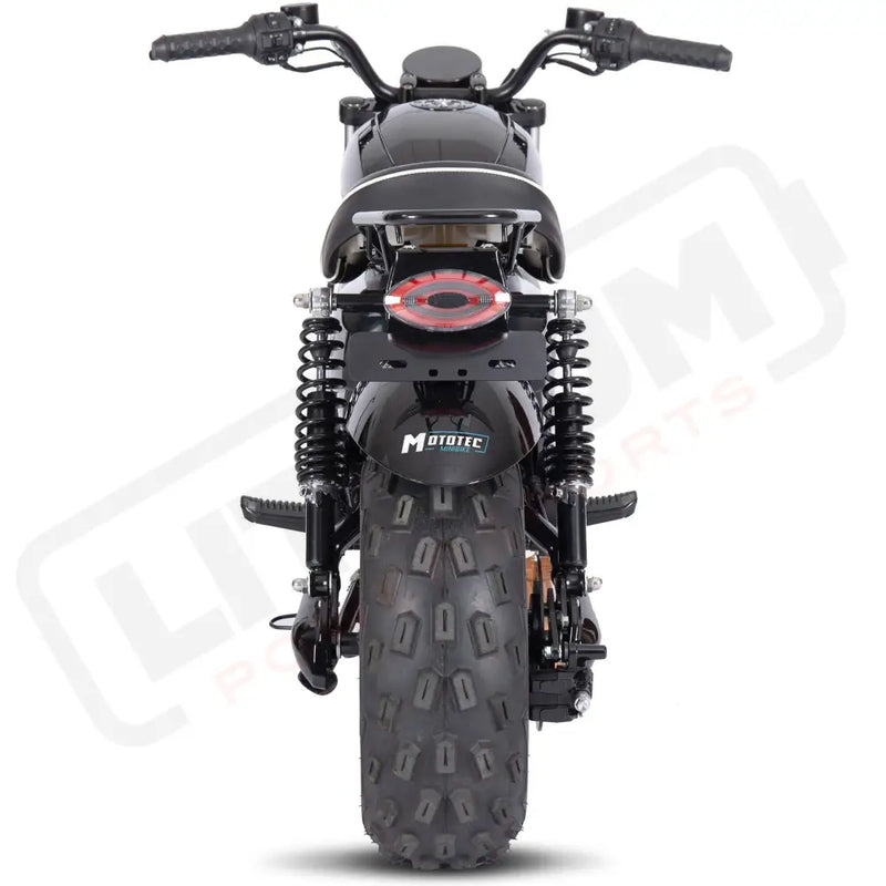 MotoTec 60v 1500w Electric Powered Mini Bike Lithium Black - Lithium Powersports