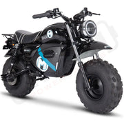 MotoTec 60v 1500w Electric Powered Mini Bike Lithium Black - Lithium Powersports