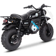 MotoTec 60v 1500w Electric Powered Mini Bike Lithium Black - Lithium Powersports